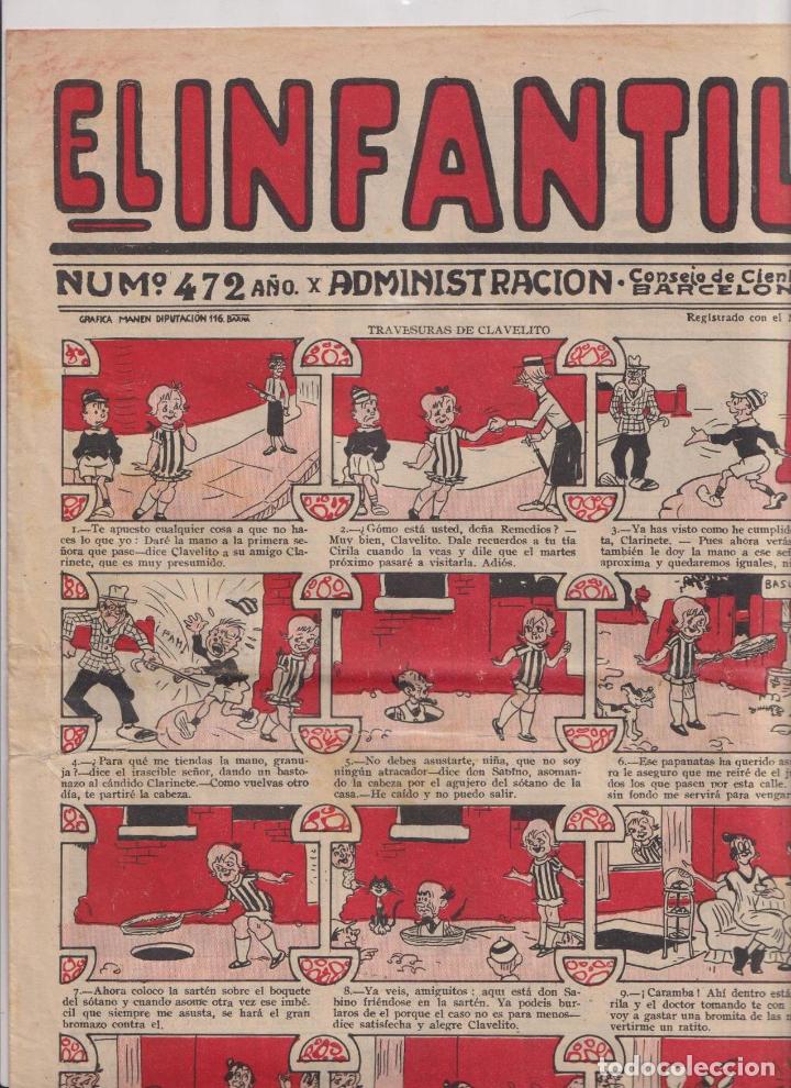 Tebeos: El Infantil n&ordm; 472. Editorial Marco 1926 - Foto 1