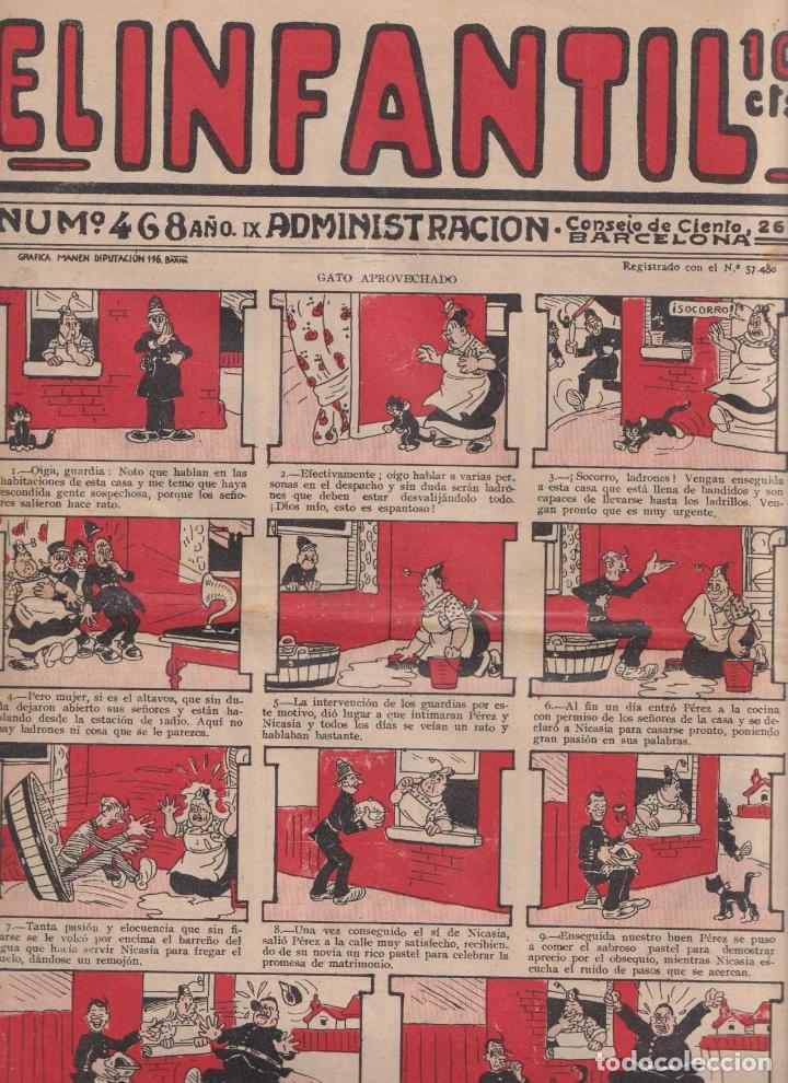 Tebeos: El Infantil n&ordm; 468. Editorial Marco 1926 - Foto 1