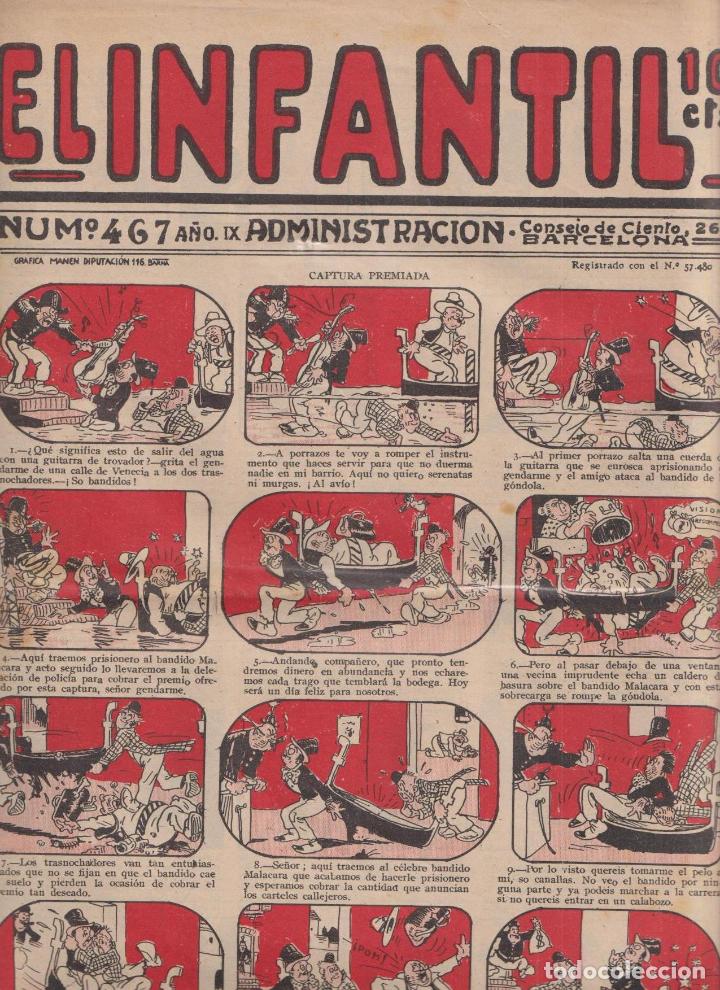 Tebeos: El Infantil n&ordm; 467. Editorial Marco 1926 - Foto 1