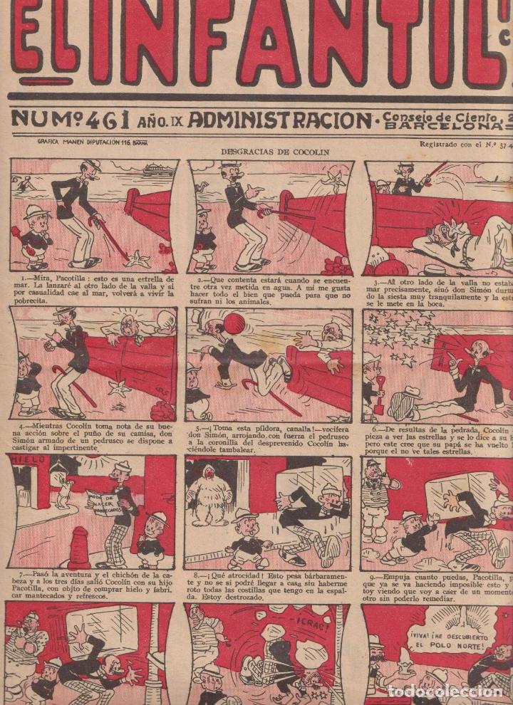Tebeos: El Infantil n&ordm; 461. Editorial Marco 1926 - Foto 1