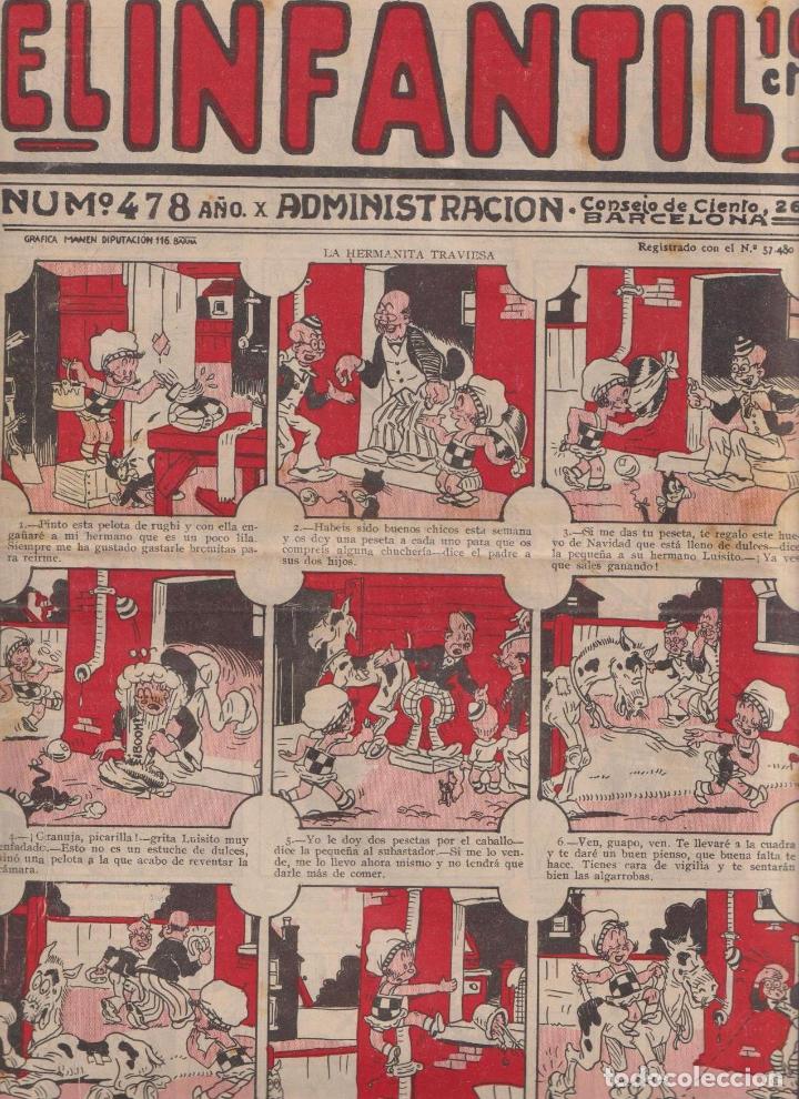 Tebeos: El Infantil n&ordm; 478. Editorial Marco 1926 - Foto 1
