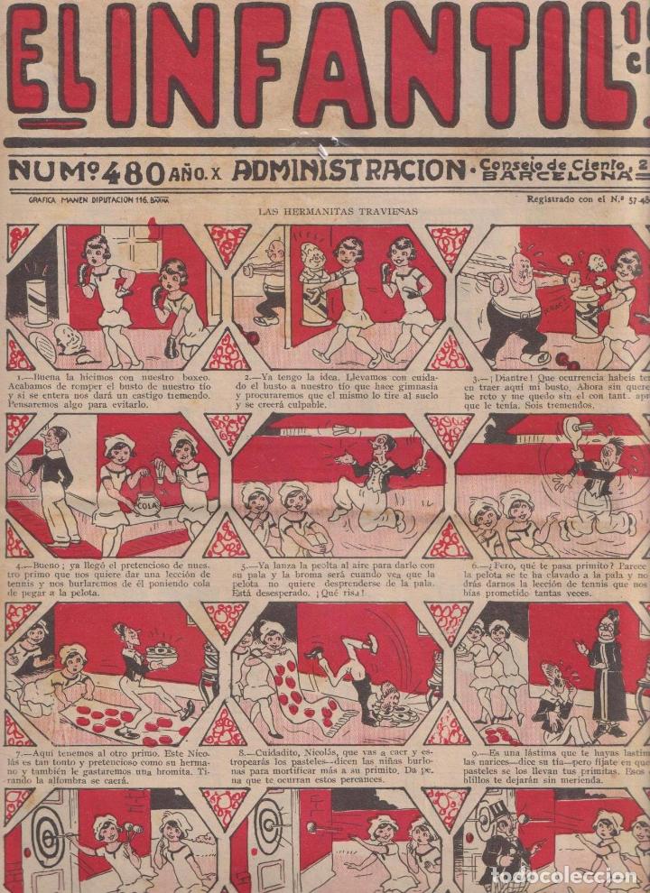 Tebeos: El Infantil n&ordm; 480. Editorial Marco 1926 - Foto 1