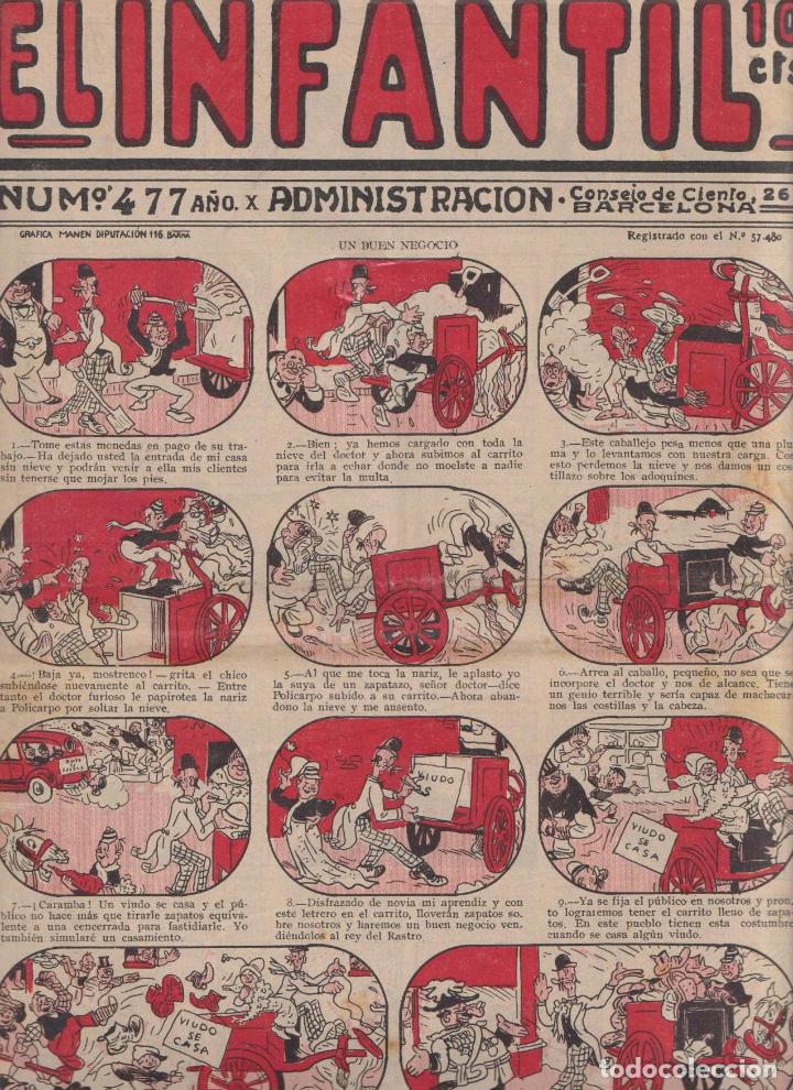 Tebeos: El Infantil n&ordm; 467. Editorial Marco 1926 - Foto 1