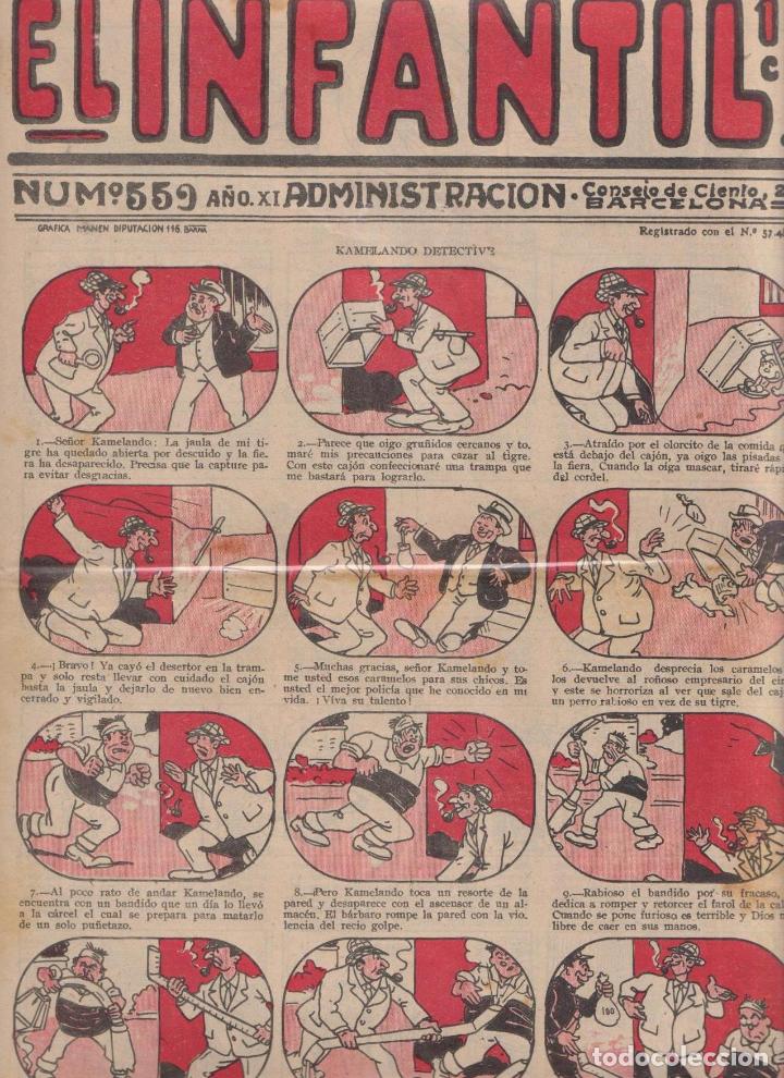 Tebeos: El Infantil n&ordm; 559. Marco 1926 - Foto 1