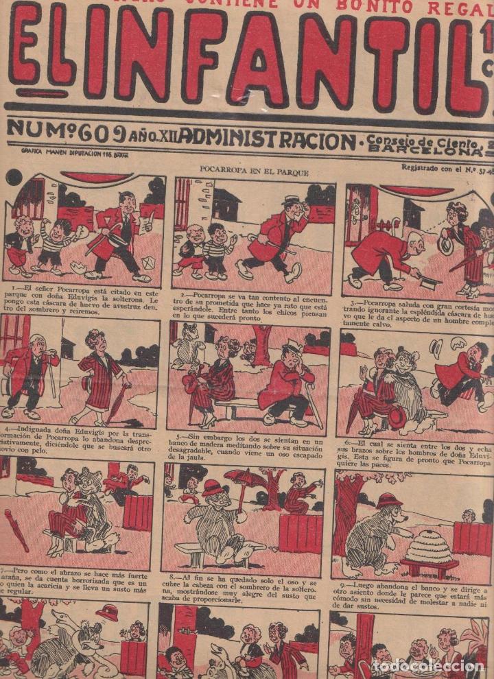 Tebeos: El Infantil n&ordm; 609. Marco 1926. DIF&Iacute;CIL - Foto 1