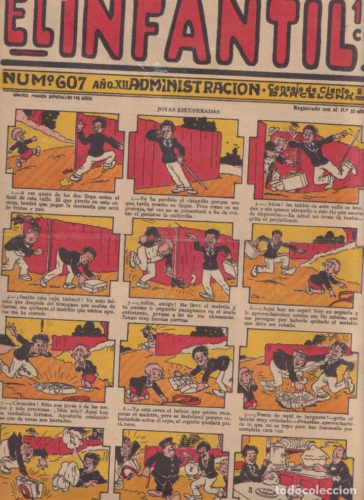 Tebeos: El Infantil n&ordm; 607. Editorial Marco 1926 - Foto 1