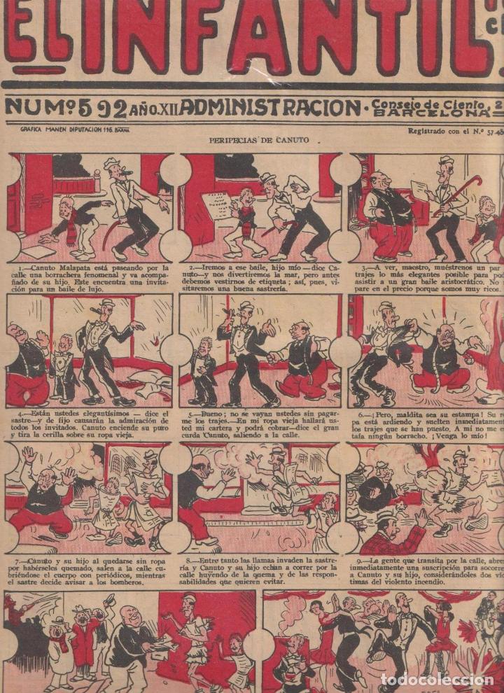 Tebeos: El Infantil n&ordm; 592. Marco 1926 - Foto 1