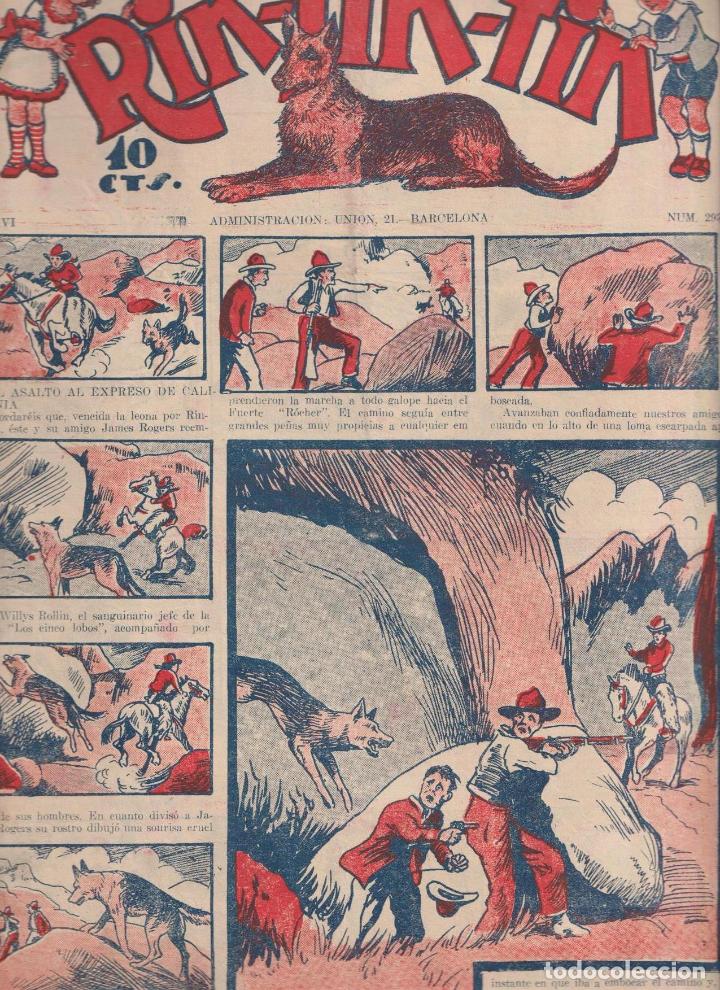Tebeos: Rin Tin Tin n&ordm; 293. Marco 1930 - Foto 1