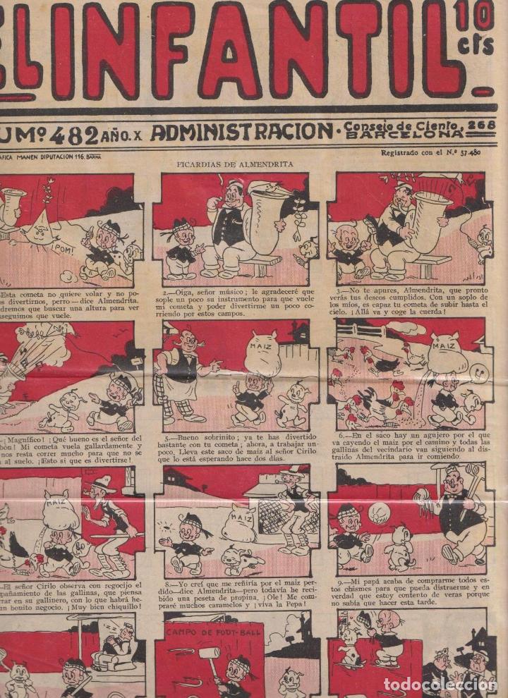 Tebeos: El Infantil n&ordm; 482. Editorial Marco 1926 - Foto 1