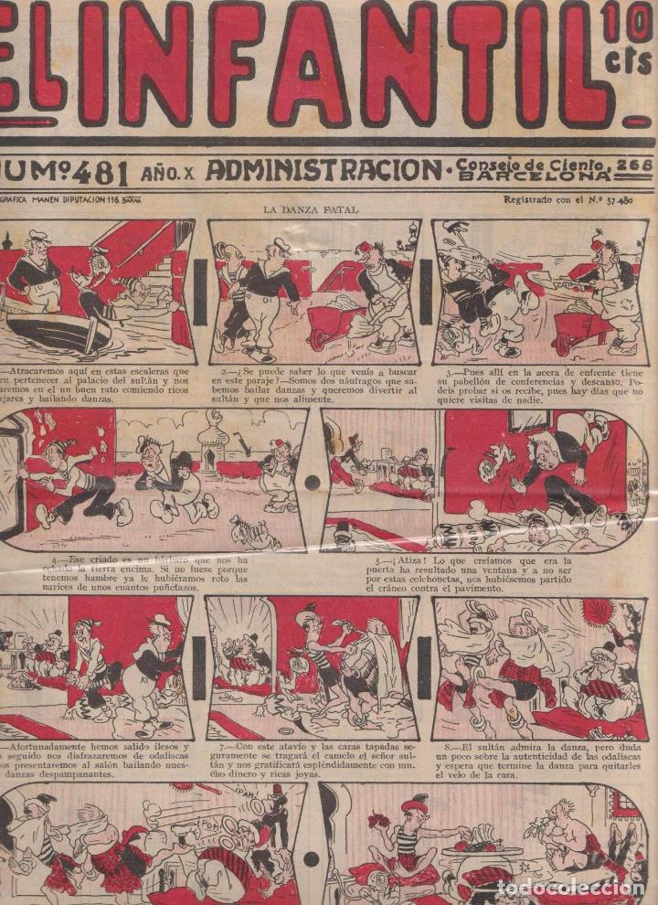 Tebeos: El Infantil n&ordm; 481. Marco 1926 - Foto 1