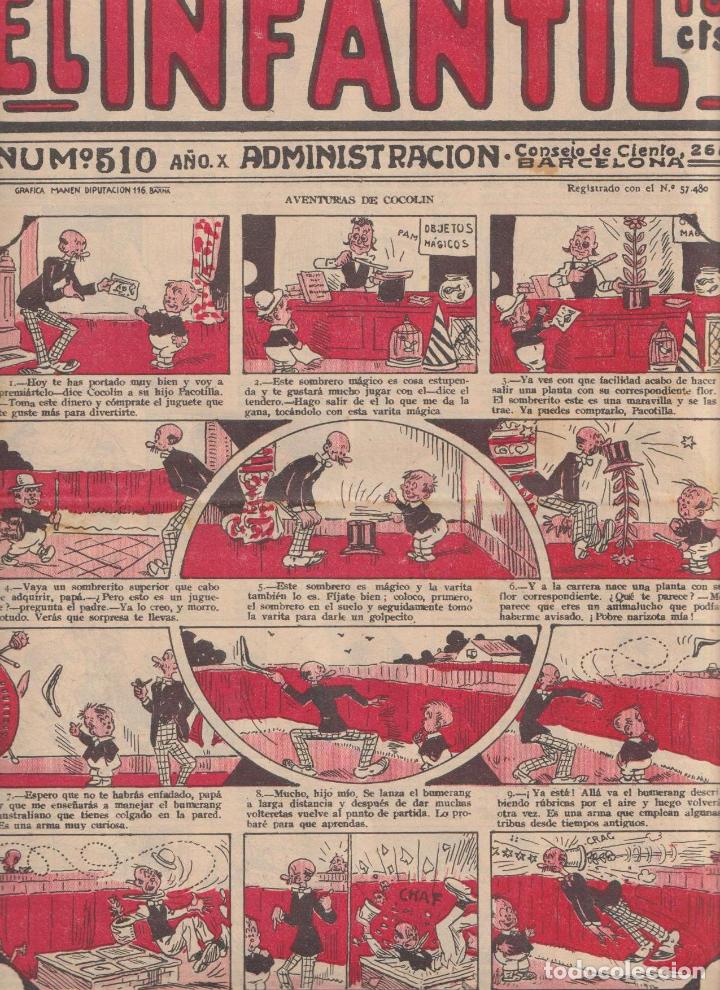 Tebeos: El Infantil n&ordm; 510. Marco 1926 - Foto 1