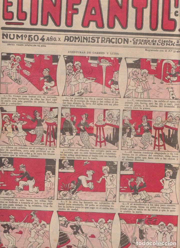 Tebeos: El Infantil n&ordm; 504. Marco 1926 - Foto 1