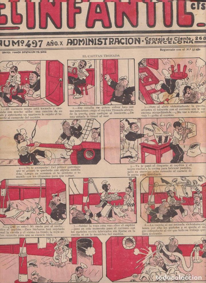 Tebeos: El Infantil n&ordm; 497. Editorial Marco 1926 - Foto 1