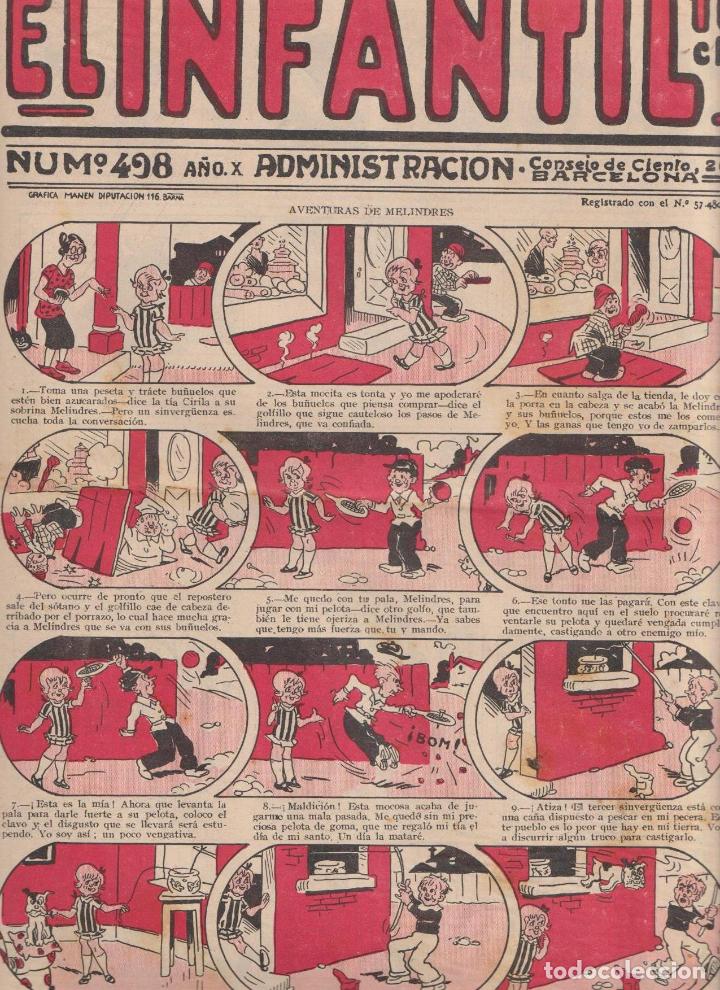 Tebeos: El Infantil n&ordm; 498. Editorial Marco 1926 - Foto 1