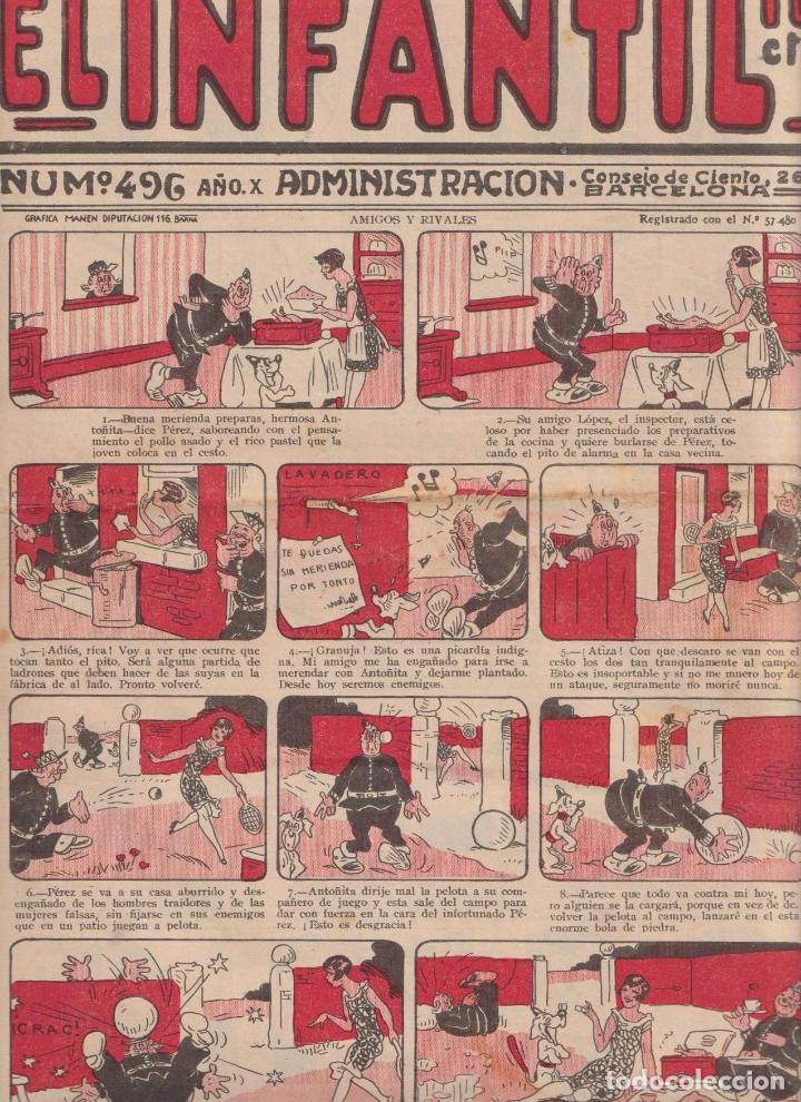 Tebeos: El Infantil n&ordm; 496. Editorial Marco 1926 - Foto 1