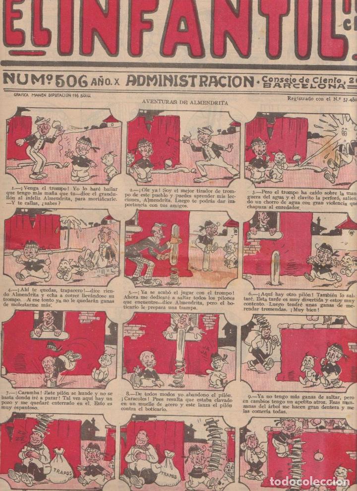 Tebeos: El Infantil n&ordm; 506. Marco 1926 - Foto 1