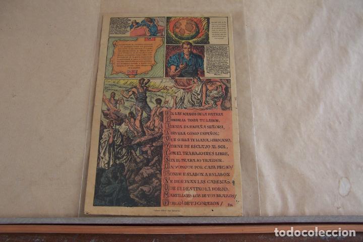 Tebeos: FRENTE JUVENTUD,. NUESTRA HISTORIA N&ordm; 5 ULTIMO - Foto 2