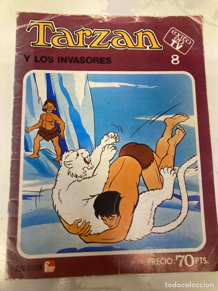 Tebeos: Tarz&aacute;n y los invasores (n&uacute;mero 8) - Foto 1