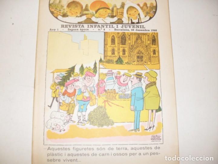 Giornalini: PATUFET n&ordm; 2.PRIMEROS NUMEROS.(de 167).editorial bagu&ntilde;a,a&ntilde;o 1968.EXCELENTE ESTADO..
