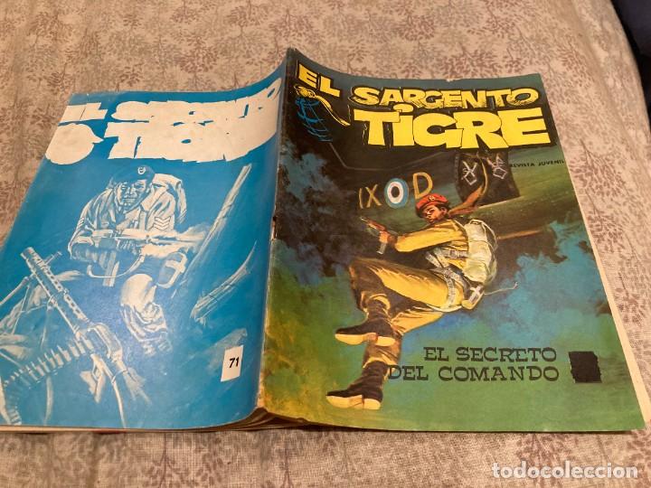 Tebeos: EL SARGENTO TIGRE N&ordm; 71 EL SECRETO DEL COMANDO &ndash; VILMAR - Foto 1