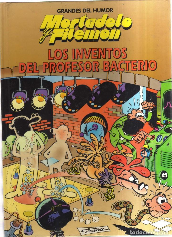 Tebeos: MORTADELO Y FILEMON - LOS INVENTOS DEL PROFESOR BACTERIO - Foto 1