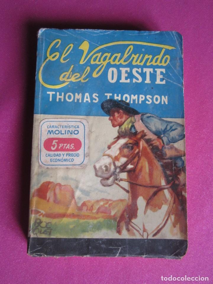 Tebeos: EL VAGABUNDO DEL OESTE THOMAS THOSPSON BIBLIOTECA ORO AZUL P8 - Foto 1