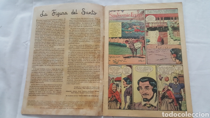 Tebeos: VIDAS EJEMPLARES. SAN VICENTE FERRER. EDICIONES ER - Foto 3