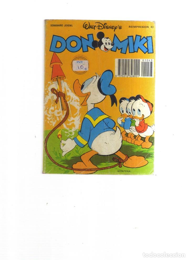 Tebeos: DON MIKI WALY DISNEY REIMPRESION 43 - Foto 1