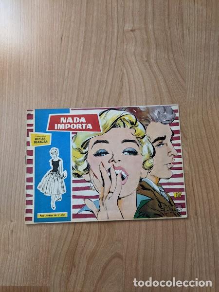 Tebeos: ANTIGUO TEBO ROSAS BLANCAS &laquo;NADA IMPORTA&raquo; - Foto 1