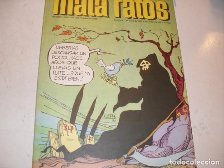 Tebeos: MATA RATOS n&ordm; 252.(de 281).imde ediciones,a&ntilde;o 1965.aparece VAMPIRELLA. - Foto 1