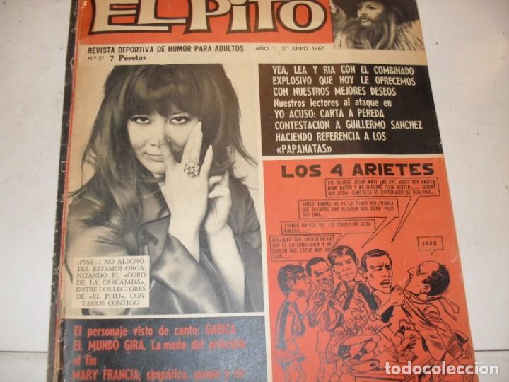 Tebeos: EL PITO n&ordm; 31.(de 83).olive y hontoria ediciones,a&ntilde;o 1966. - Foto 1