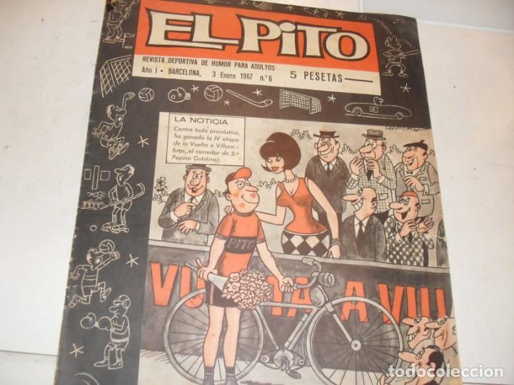 Tebeos: EL PITO n&ordm; 6.(de 83).olive y hontoria ediciones,a&ntilde;o 1966. - Foto 1