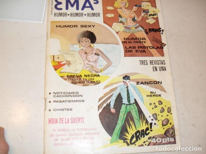 Tebeos: EMA n&ordm; 1,el primero,NUMERO UNICO??????.editorial miguel a. alvarez a&ntilde;o 1977.TEBEO RARO.