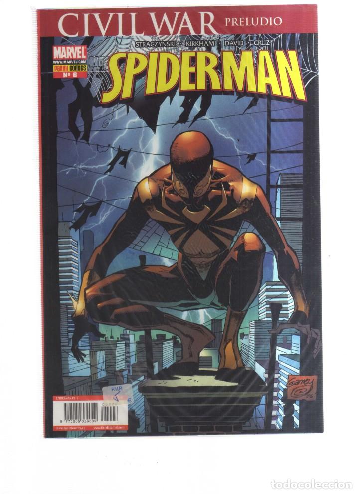 Tebeos: SPIDERMAN N,6 CIVIL WAR PRELUDIO - Foto 1