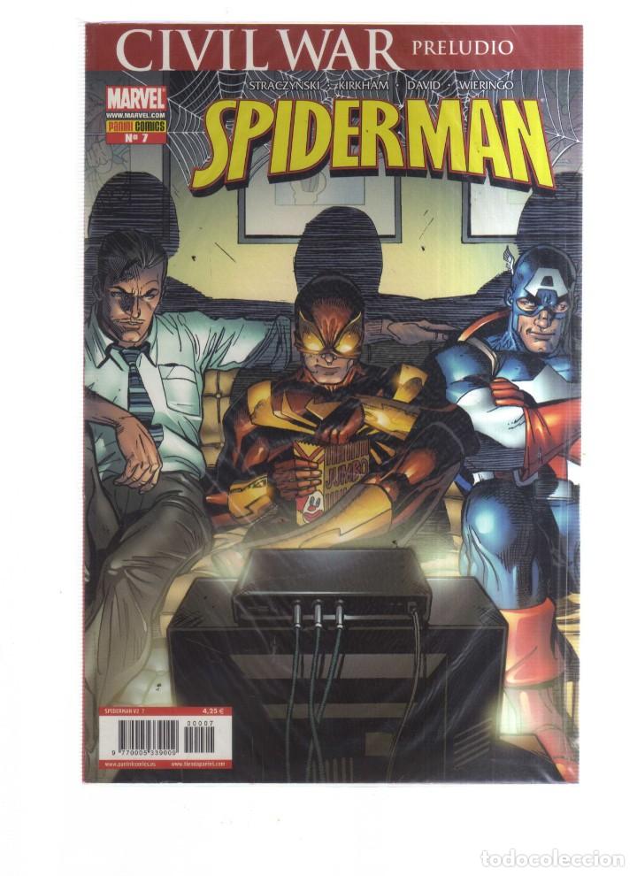 Tebeos: SPIDERMAN N,7 CIVIL WAR PRELUDIO - Foto 1