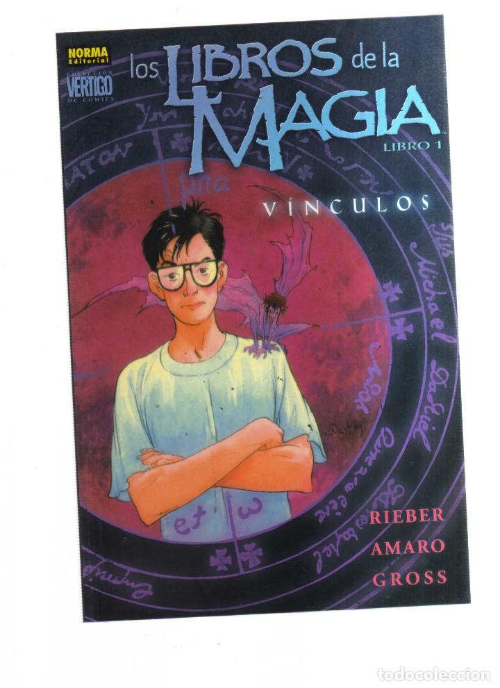 Tebeos: LOS LIBROS DE LA MAGIA LIBRO 1 VINCULOS - Foto 1