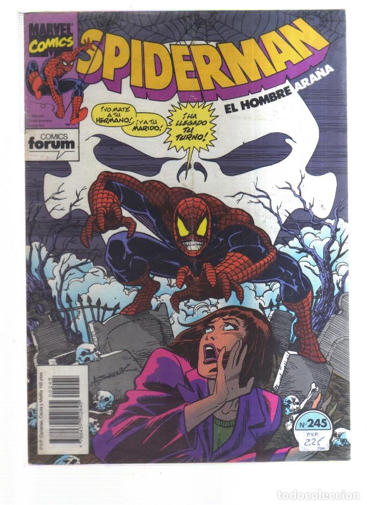 Tebeos: SPIDERMAN N,245 FORUM EL HOMBRE ARA&Ntilde;A - Foto 1