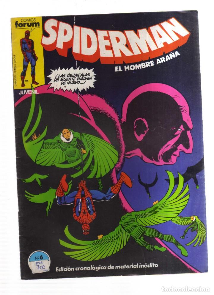 Tebeos: SPIDERMAN FORUN N,6 EL HOMBRE ARA&Ntilde;A - Foto 1