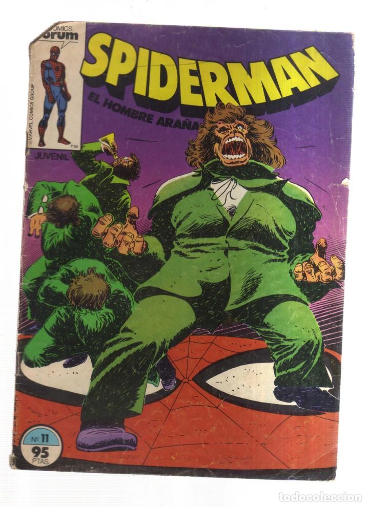 Tebeos: SPIDERMAN FORUN N,11 EL HOMBRE ARA&Ntilde;A - Foto 1