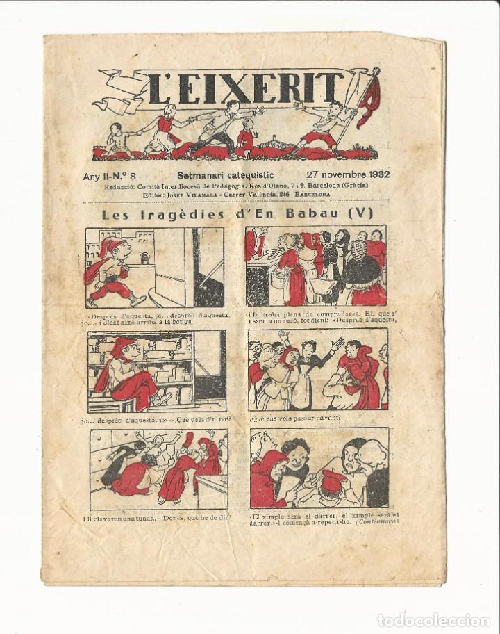 Tebeos: Setmanari catequistic. L&acute;eixerit. Any II. 8 - Foto 1