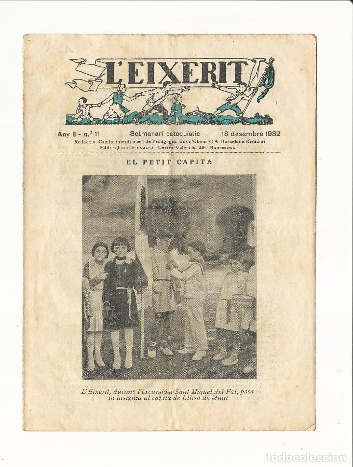Tebeos: Setmanari catequistic. L&acute;eixerit. Any II. 11 - Foto 1