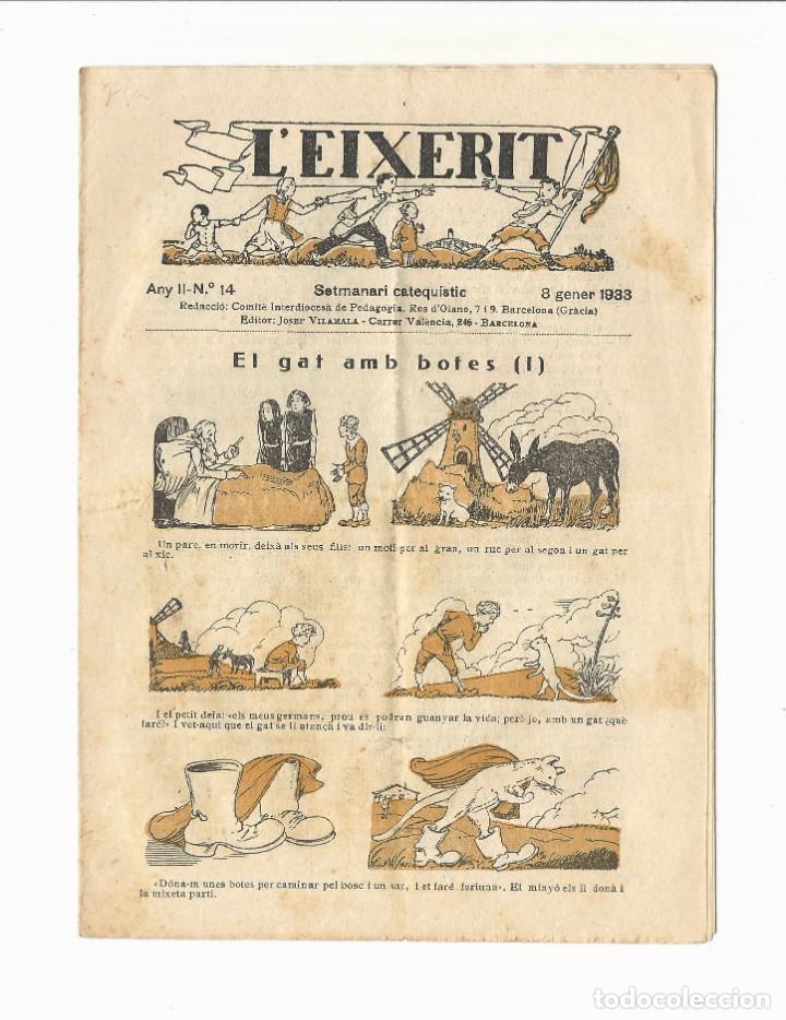 Tebeos: Setmanari catequistic. L&acute;eixerit. Any II. 14 - Foto 1