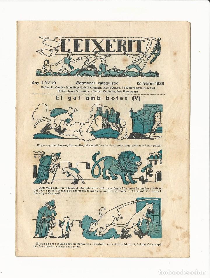 Tebeos: Setmanari catequistic. L&acute;eixerit. Any II. 19 - Foto 1