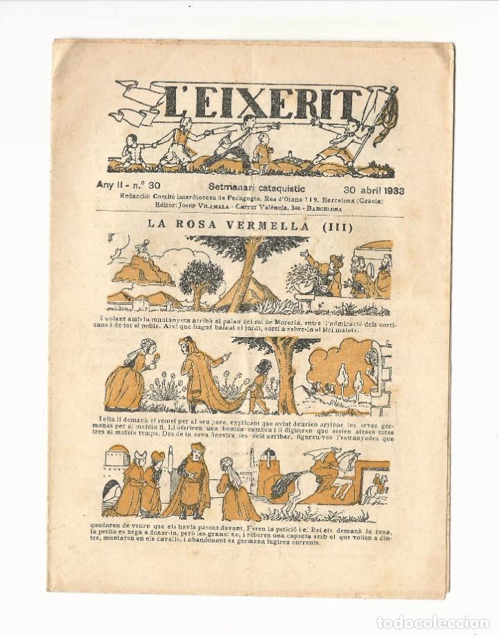 Tebeos: Setmanari catequistic. L&acute;eixerit. Any II. 30 - Foto 1