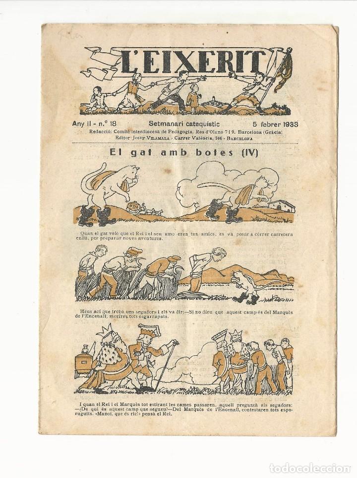 Tebeos: Setmanari catequistic. L&acute;eixerit. Any II. 18 - Foto 1