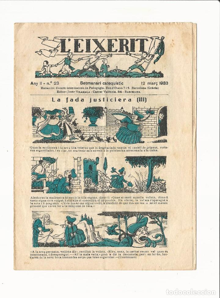 Tebeos: Setmanari catequistic. L&acute;eixerit. Any II. 23 - Foto 1