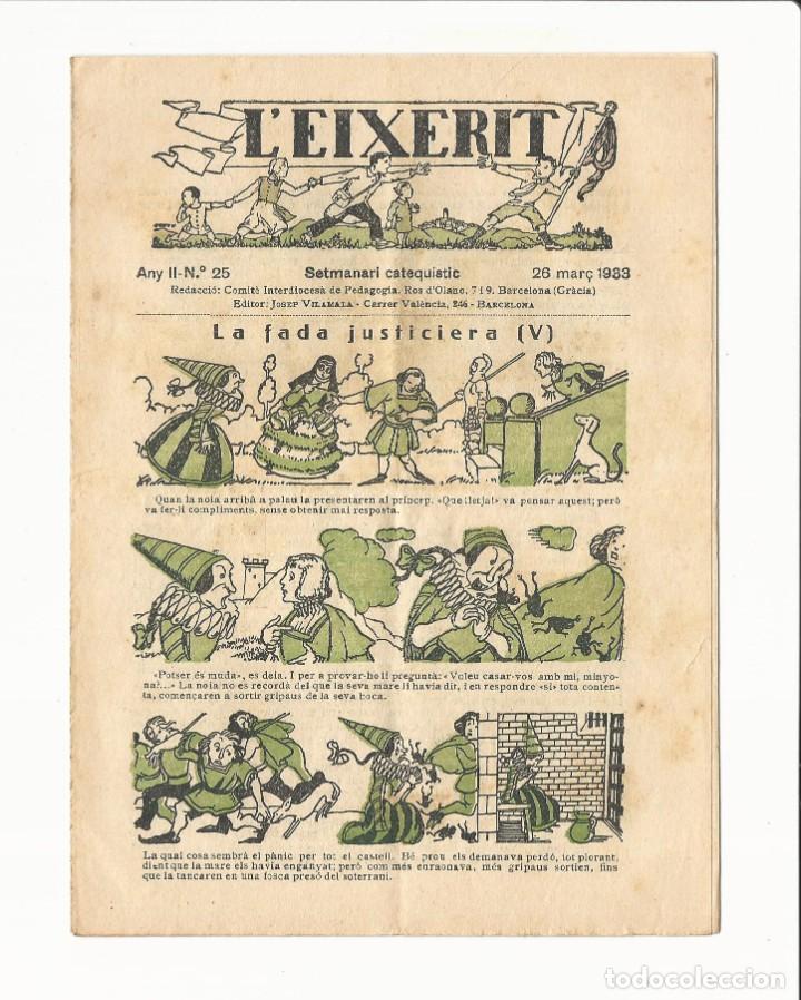 Tebeos: Setmanari catequistic. L&acute;eixerit. Any II. 25 - Foto 1