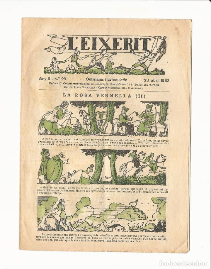 Tebeos: Setmanari catequistic. L&acute;eixerit. Any II. 29 - Foto 1