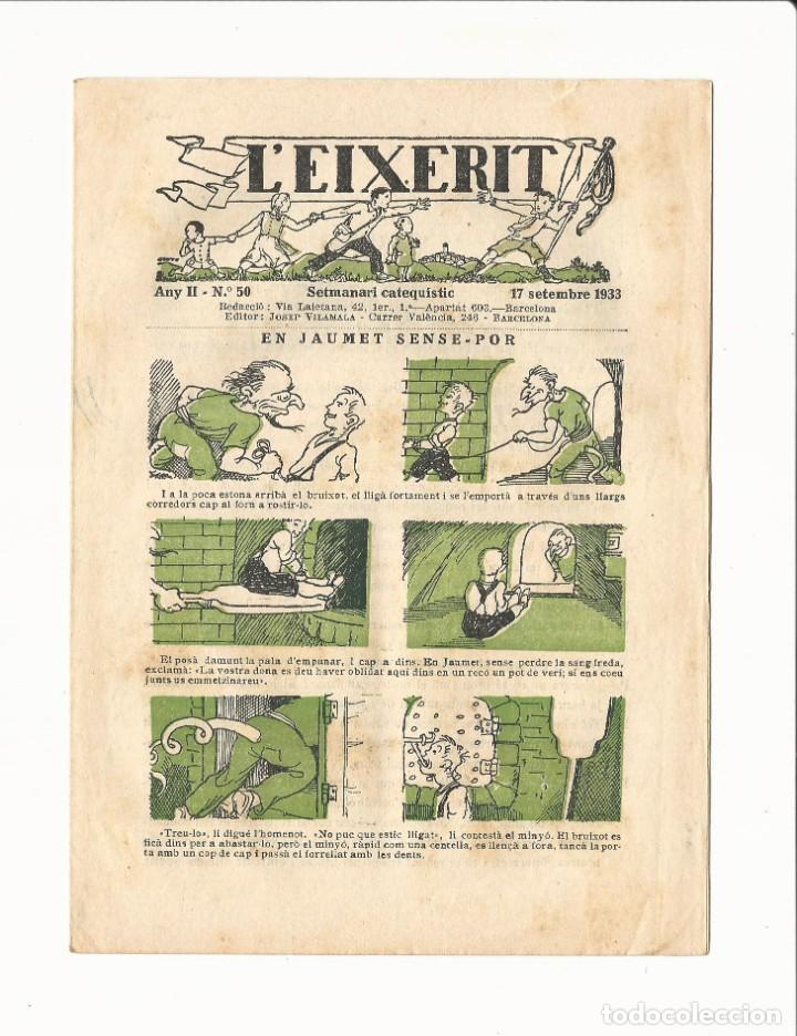 Tebeos: Setmanari catequistic. L&acute;eixerit. Any II. 50 - Foto 1
