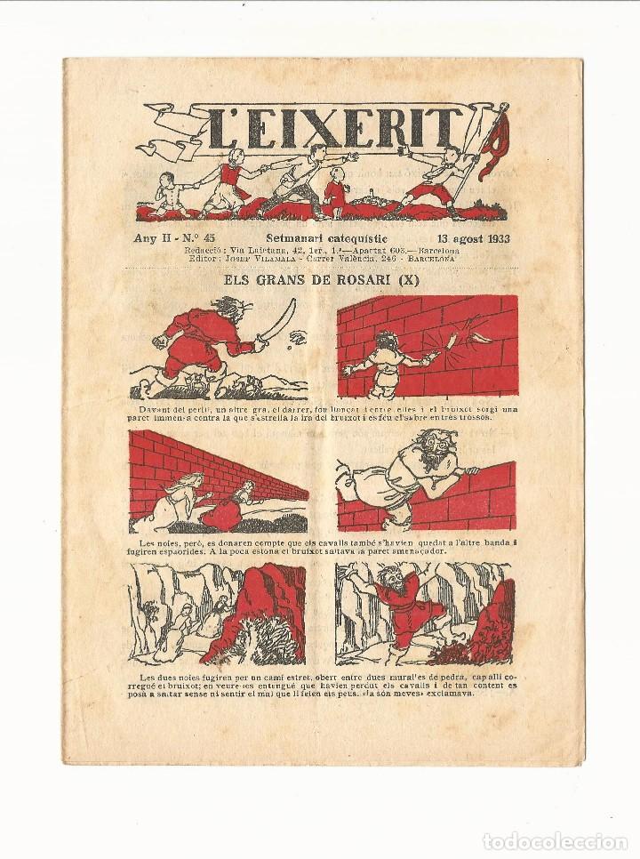 Tebeos: Setmanari catequistic. L&acute;eixerit. Any II. 45 - Foto 1